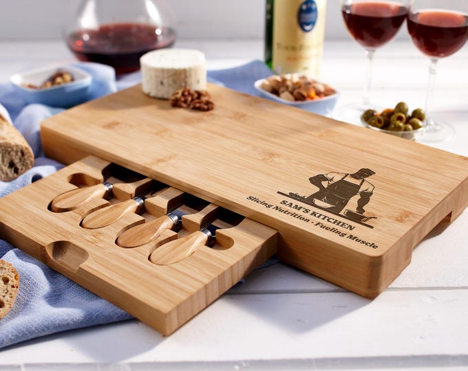 Personalized Charcuterie Board – Healthy Food Cooking: Custom Engraved  Cheese Board, Body Builder, Nutritious Meals, Healthy Recipes Gift