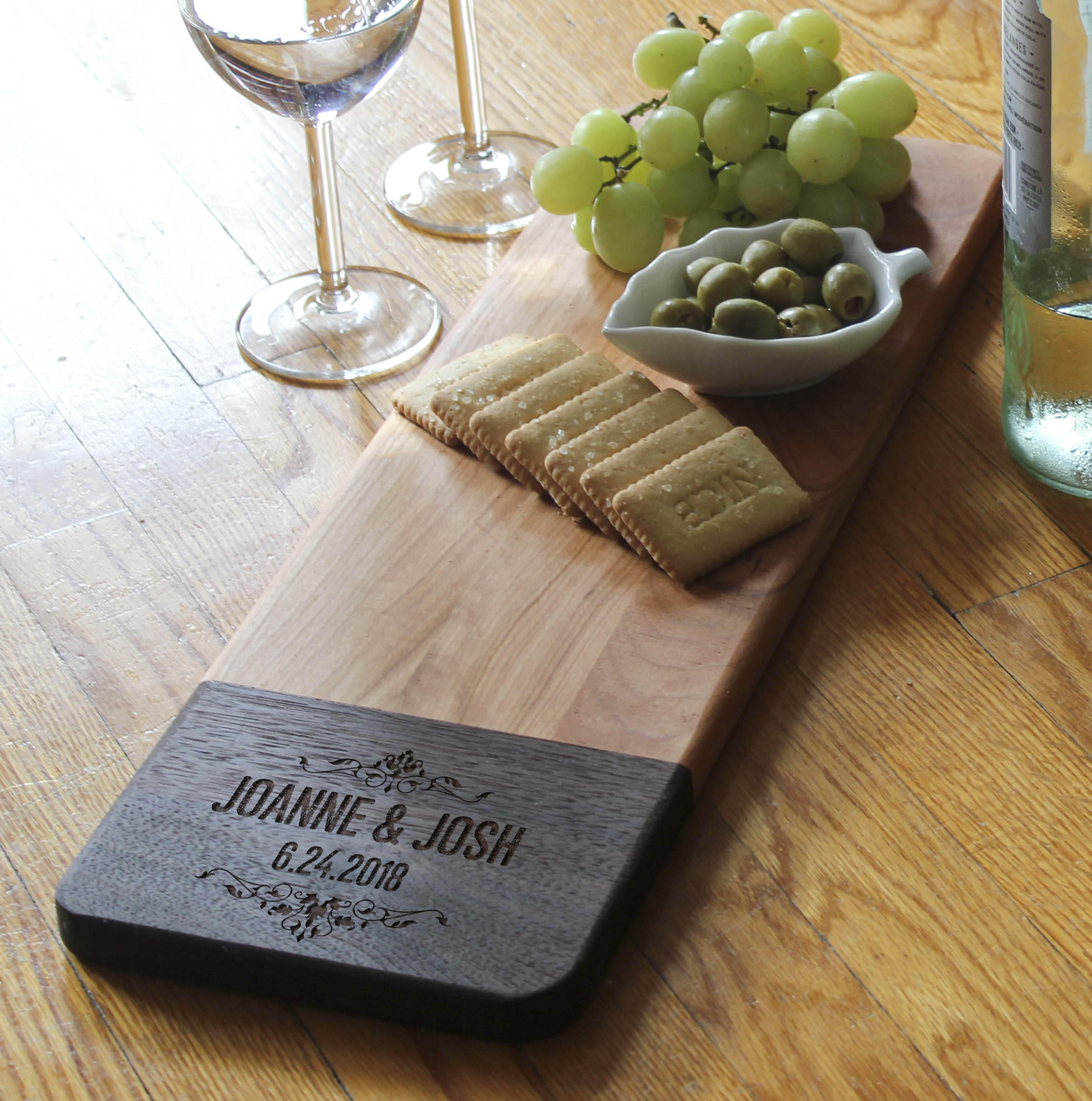 Personalized cheese Board, customized cheese board, custom cutting