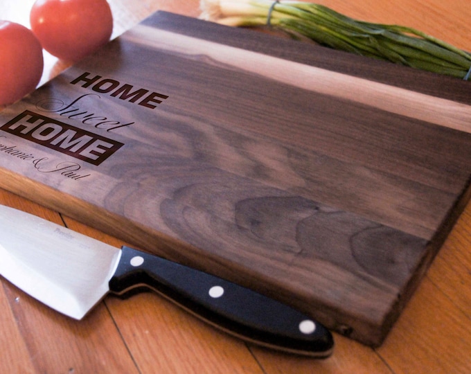 Personalized Cutting Board,Custom cutting board, Engraved cutting board, housewarming gifts, wedding gifts, Christmas gift