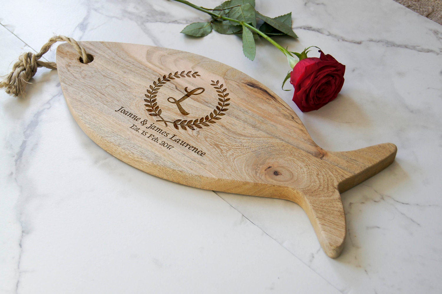Personalized Cutting Board,Custom cutting board, fish shape board