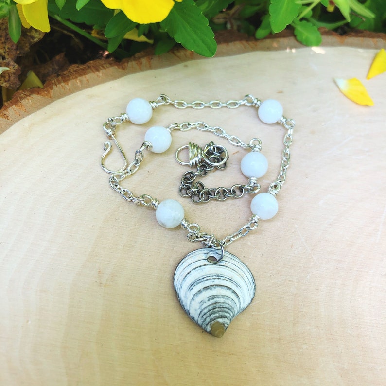 Moonstone Anklet Summer Jewelry Moonstone Jewelry for Women Shell Ankle Bracelet Anklet Shell