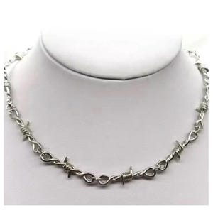 Barbed Wire Necklace