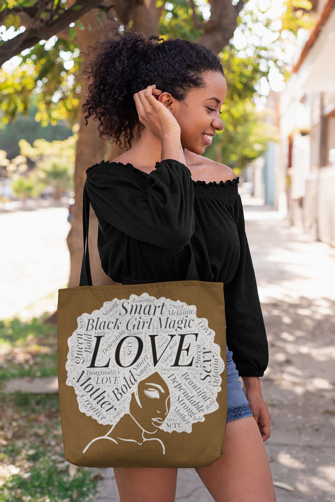 Summer Tote Bags Black Girl Tote Bags Black Girl Magic Bags Etsy