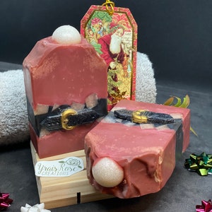 Saucy Santa Soap: Handmade Holiday Spice Soap - USA Made