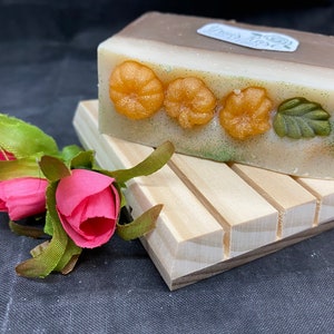 Pumpkin Spice Handmade Soap: Fall Scented, USA Made