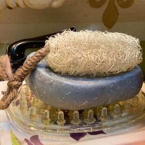 Natural Loofah Face Scrubber or Loofah Scrubber Facial Gentle Exfoliator Face Cleaner