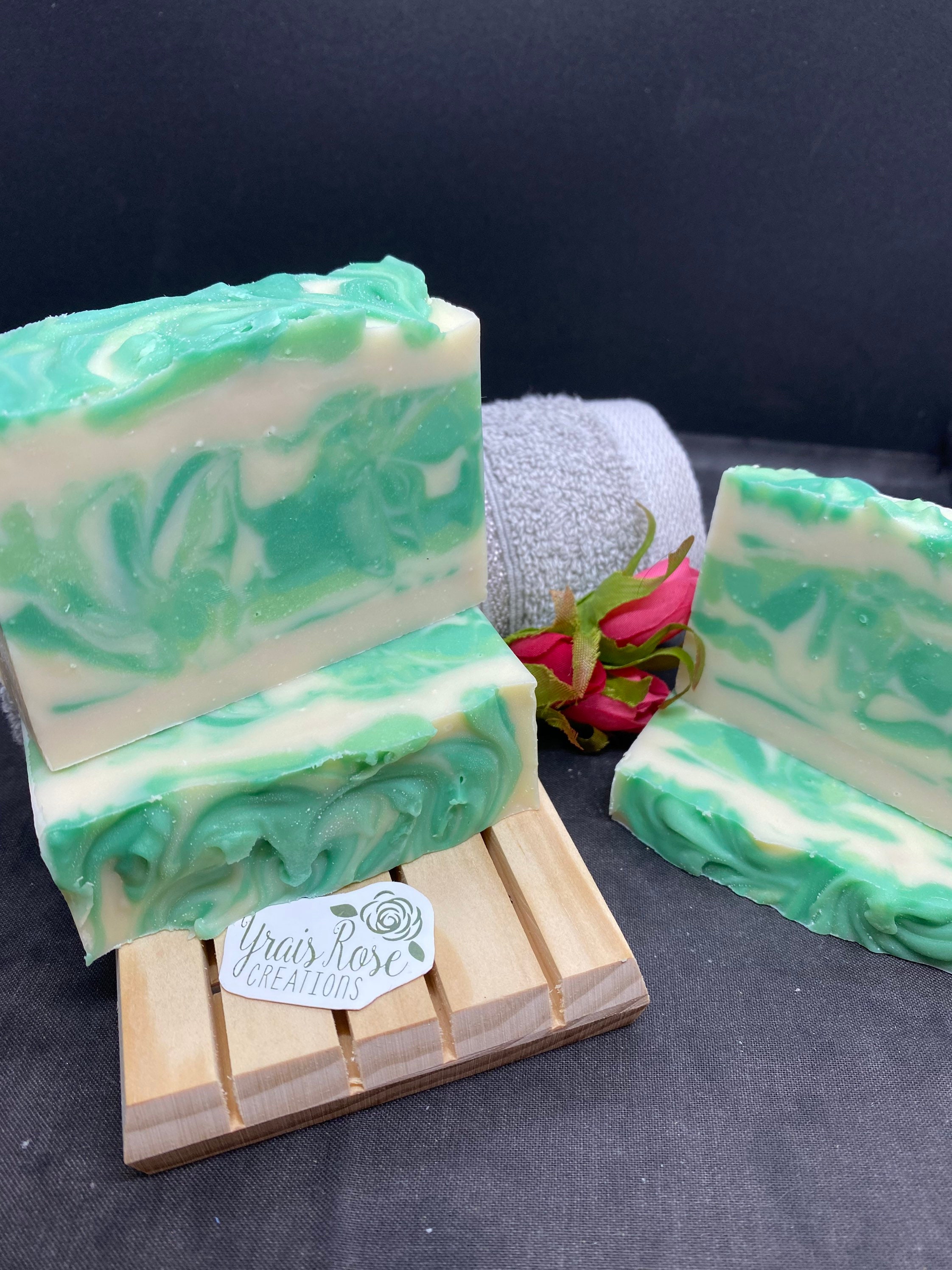 Herb & Scent Soap Stamp: Mint, Sage, Rosemary, Patchouli, Cotton