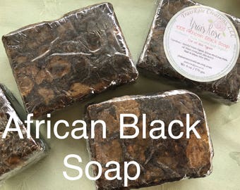 African Black Soap Bars - Shea & African Black Soap Bars