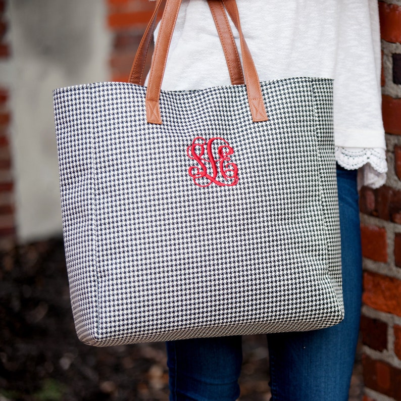 Personalized Tote Bag College Tote Bag Monogrammed Tote Bag Etsy