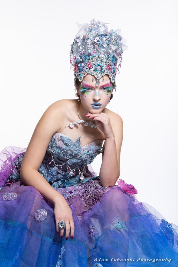 Whole Fairy Costume Dress Headdress 
