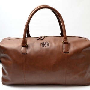 Sac de voyage personnalisé pour hommes, cadeau de garçons d'honneur personnalisé, sac de voyage pour garçons d'honneur, sac personnalisé pour garçons d'honneur, sac de sport à monogramme, sacs de week-end R image 7