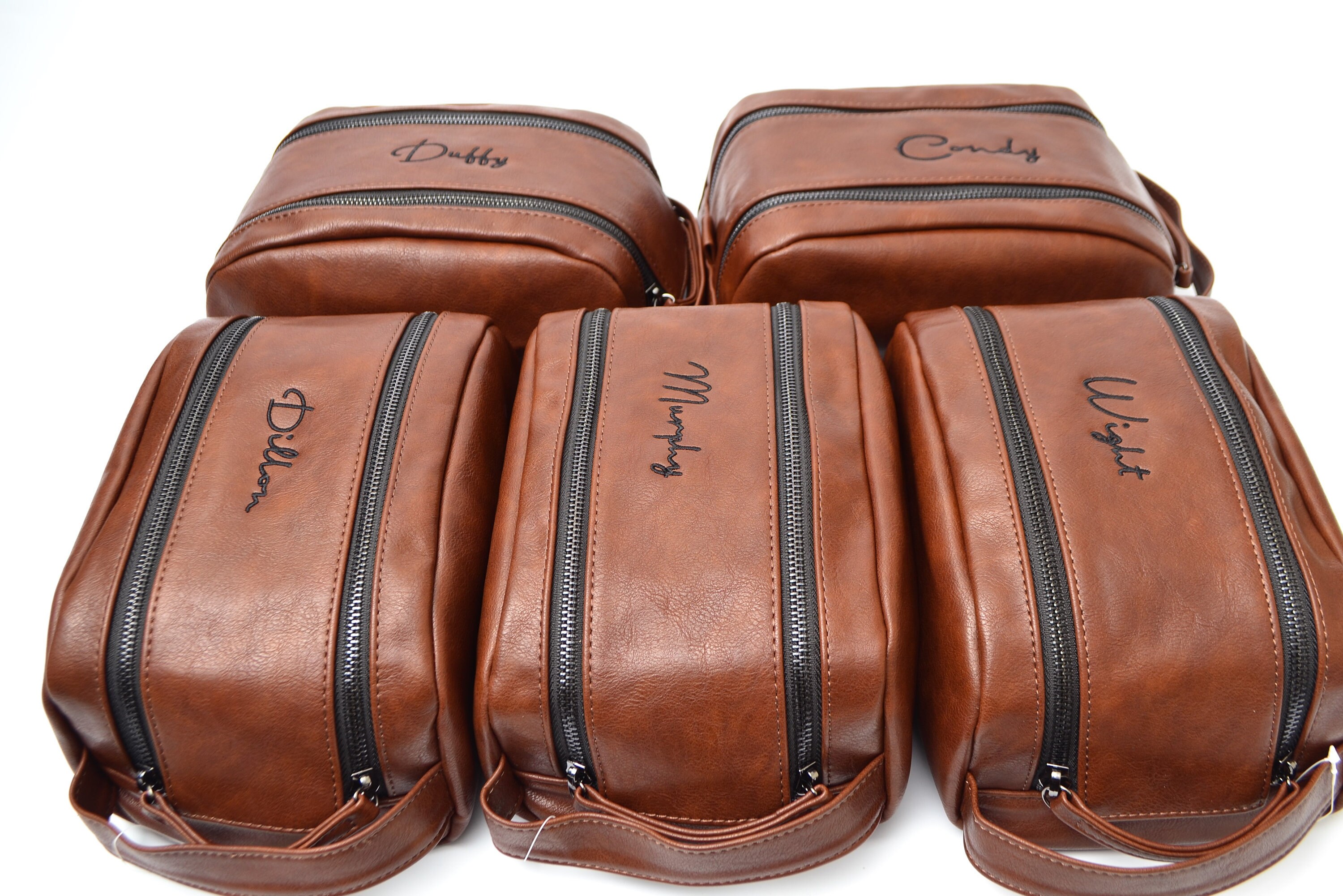 Groomsmen Gift SET OF 5 Groomsmen wash bag Groomsmens ...