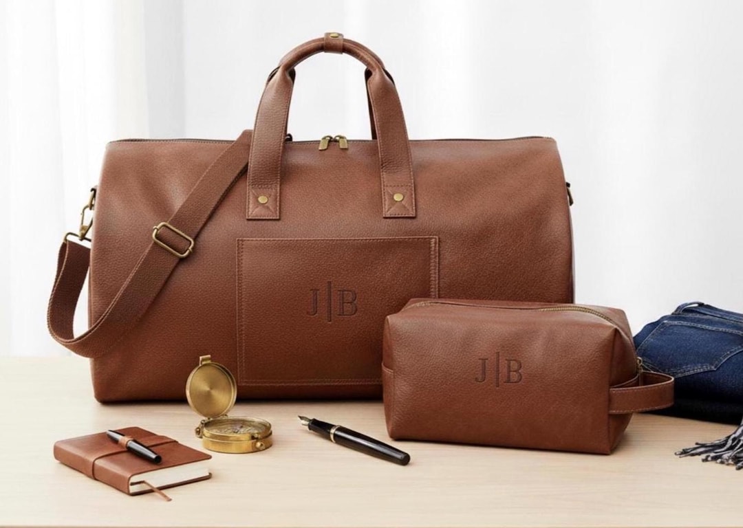 Housse De Transport Pour Costume En Cuir - Sac Voyage Homme Pliable Avec Compartiment Chaussures