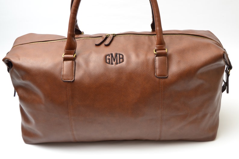 Personalized Mens Travel Bag, Groomsmen gift personalized, Groomsmen Travel bag,Custom bag Groomsmen, Monogrammed duffle bag, Weekend Bags R image 9