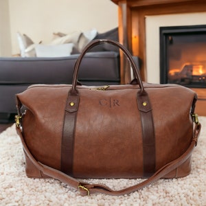 Wochenendtasche personalisiert, Wochenendtasche mit Initialen, Wochenendtasche für Männer, Wochenendtasche, Wochenendtasche mit Initialen, 2 Initialen B