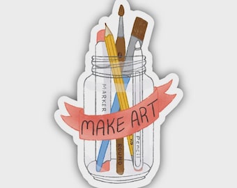 Crea adesivo artistico