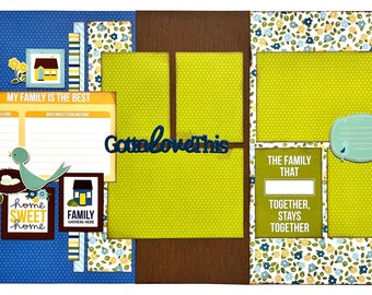 Gotta Love This 2 Page Scrapbook Page Kit