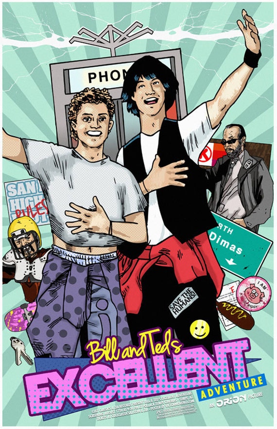 Poster Bill and Ted Excellent Adventure Maxi 61x91.5cm 