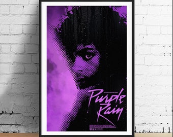 Purple Rain Prince 11 x 17 Art Print