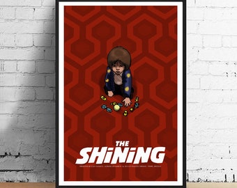 Stanley Kubrick Inspired The Shining Stephen King Danny Torrance Overlook Lodge Doctor Sleep 11 x 17 Horror Movie Poster Art Film Print