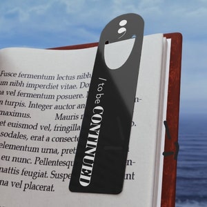 Aluminum Bookmark Gift for Book Lovers Inspirational Semi Colon Minimal Bookmark Gift for Avid Reader and Planner Lover Desk Accessory