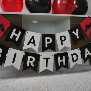 Motorcycle Banner, Motorcycle Birthday Banner, Bike Birthday Party, Motorcycle Party, Motorcycle Birthday, Construction Banner, Motocross