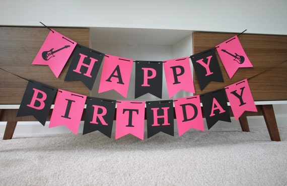 Rock N Roll Birthday Party Rock N Roll Birthday Etsy