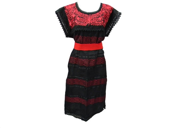 Mexican Embroidered Dress