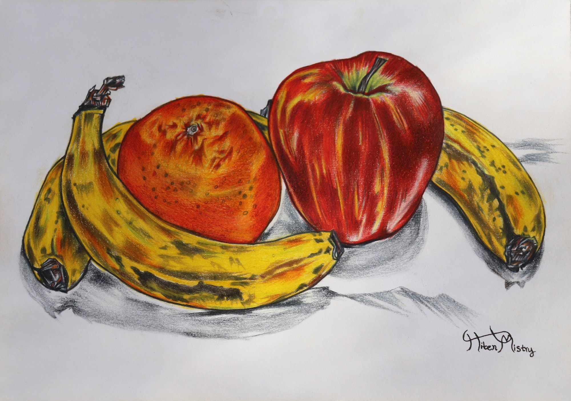 Still life fruit outlet