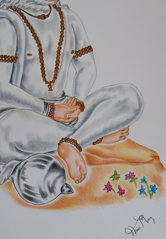 Hanuman Pencil Sketch, Size: A3 And A4