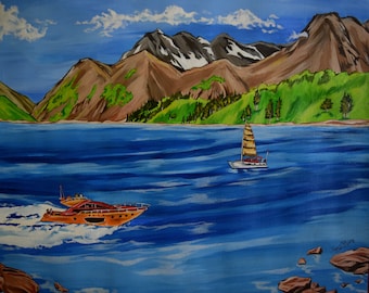 バレンシアの浜辺にて - ホアキン・ソローリャ・イ・バスティーダ