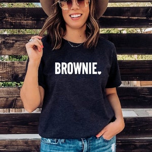 Brownie Brunette T-Shirts -Every Brunette needs a Blonde T-Shirt - Brunette T-Shirts - Brunette Shirts- Best Friends Gifts