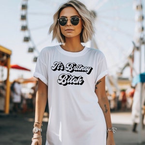 T-Shirt Britney Bitch Concert – Tee Homme 100% Coton, Style Rock Officiel Concert