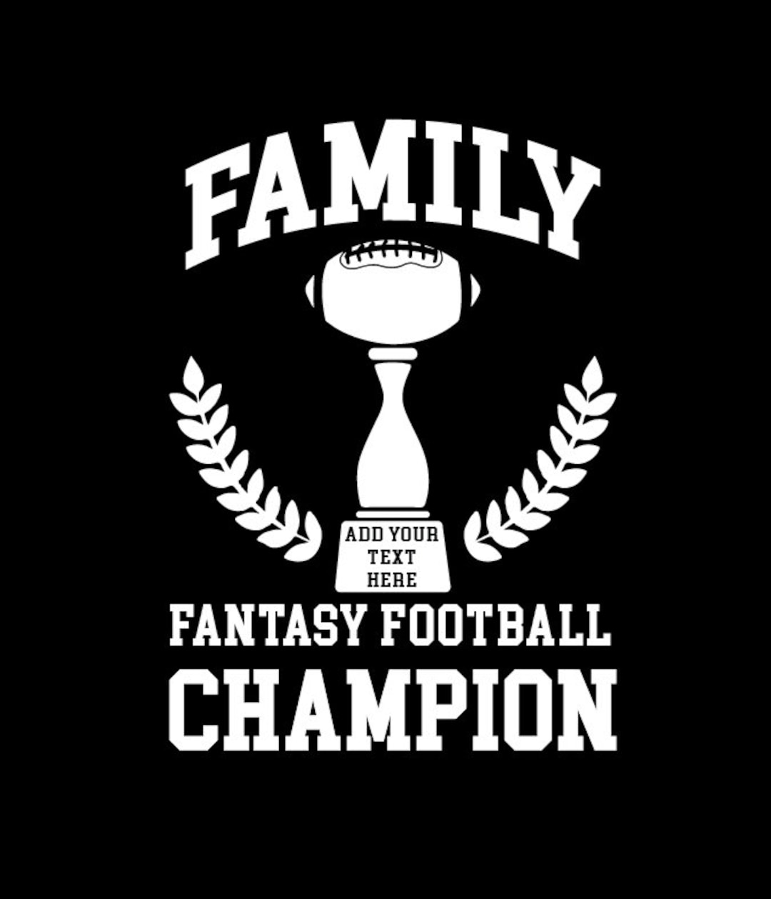 Fantasy Football Champion Svg Png, Fantasy Football Svg Eps Png Etsy