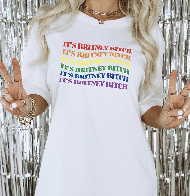 lgbtq its britney bitch britney shirt