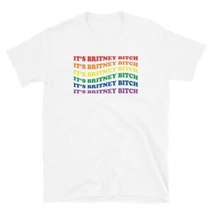 HBTQ Pride-tröja Det är Britney Bitch-tröja Pride Britney-tröja Britney Pride-tröja HBTQ Rainbow-tröja Det är Britney Bitch Britney T-shirt bild 8