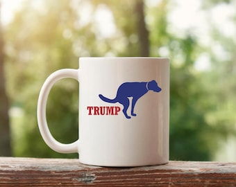 Funny Anti Trump Gift, Not my President Gift, Trump Gag Gift, Trump Mug, I Didnt Vote for Him Dont Blame Me Convicted Felon Gift