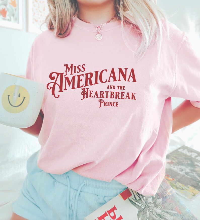 Koszulka Miss Americana, Koszulka Taylor, Koszulka Miss Americana, Koszulka patriotyczna, Koszulka 4 lipca, Koszulka Lover, Koszulka Eras, Koszulka damska 4 lipca zdjęcie 3