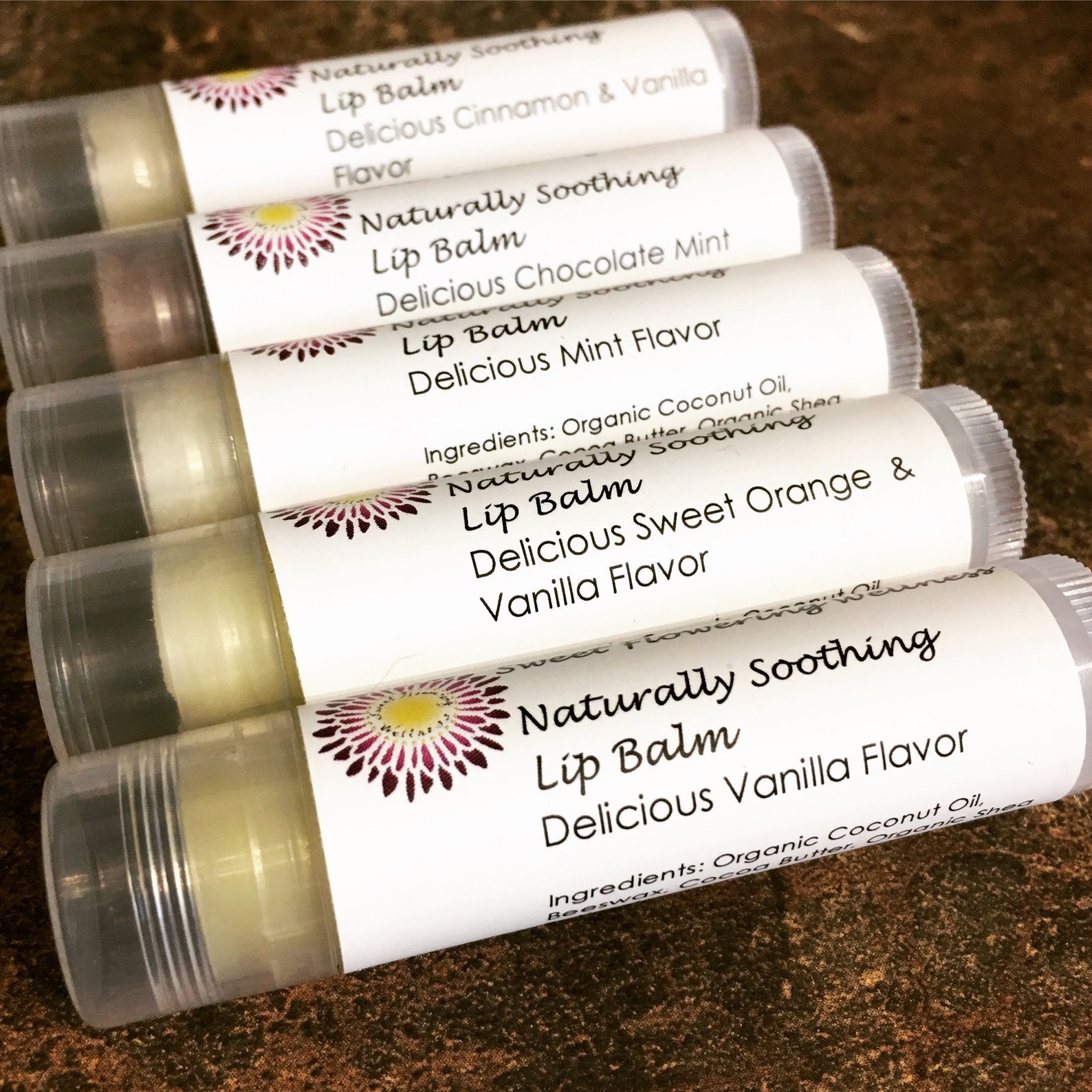 Lip Balm Gift Set Save 20 5 Flavours Gift Idea Gift Bundle for Her for