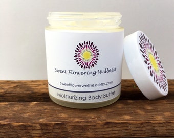 Whipped Body Butter | Lavender Rose Scent | Rich moisture | All natural with organic ingredients and essential oils | Non-toxic | Gift Idea