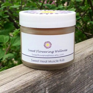 All Natural Muscle & Joint Rub Sooth aches and pains Amazing smell with spices and essential oils Non-Toxic Anti-inflammatory image 2