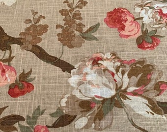 Decorator Fabric By The Yard - Sheraton Vintage Linen by Covington