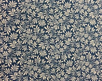 Decorator Fabric by the Yard - Parson Mariner - by Covington Fabrics