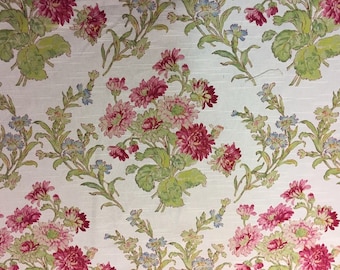 Decorator Fabric By The Yard - Flores Azealia by Duralee Fabrics Suburban Home