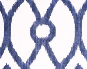 Decorator Fabric By The Yard - Belle Maison Piper Indigo