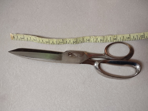 Sliding Blade Shear Scissors Vintage 