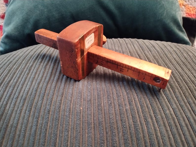 Knob Ruler Antique Mortise Marking Gauge - Etsy