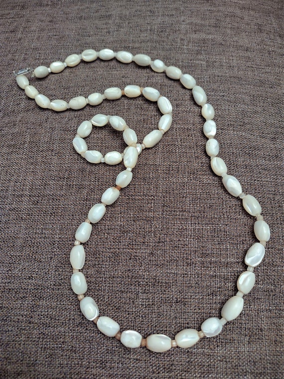 Antique Balamuti Mother of Pearl necklace