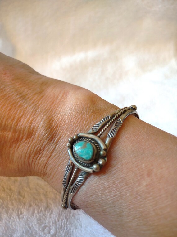 Old Pawn Turquoise Cuff Bracelet