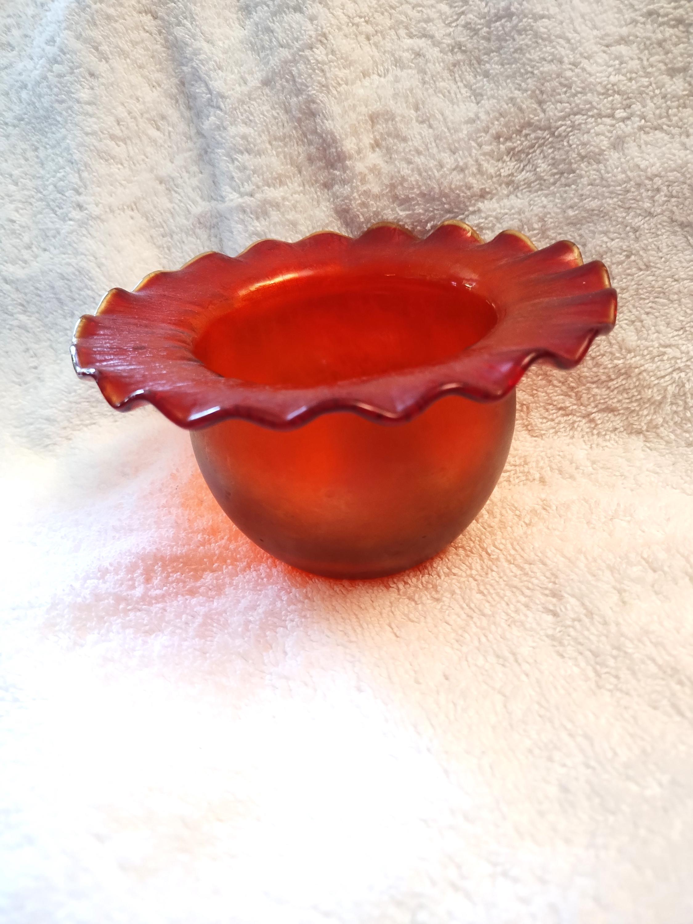 poschinger crystalwerks 花瓶 Poschinger Aeolus Art Glass Fleur Vase Signed MW Martin